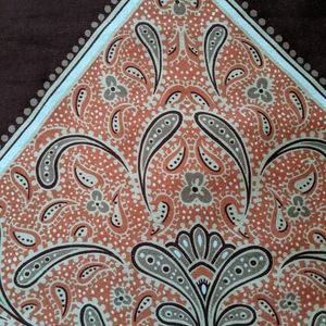 5 yards vintage gajji silk fabric
